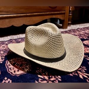 Stylish Tan Woven Hat